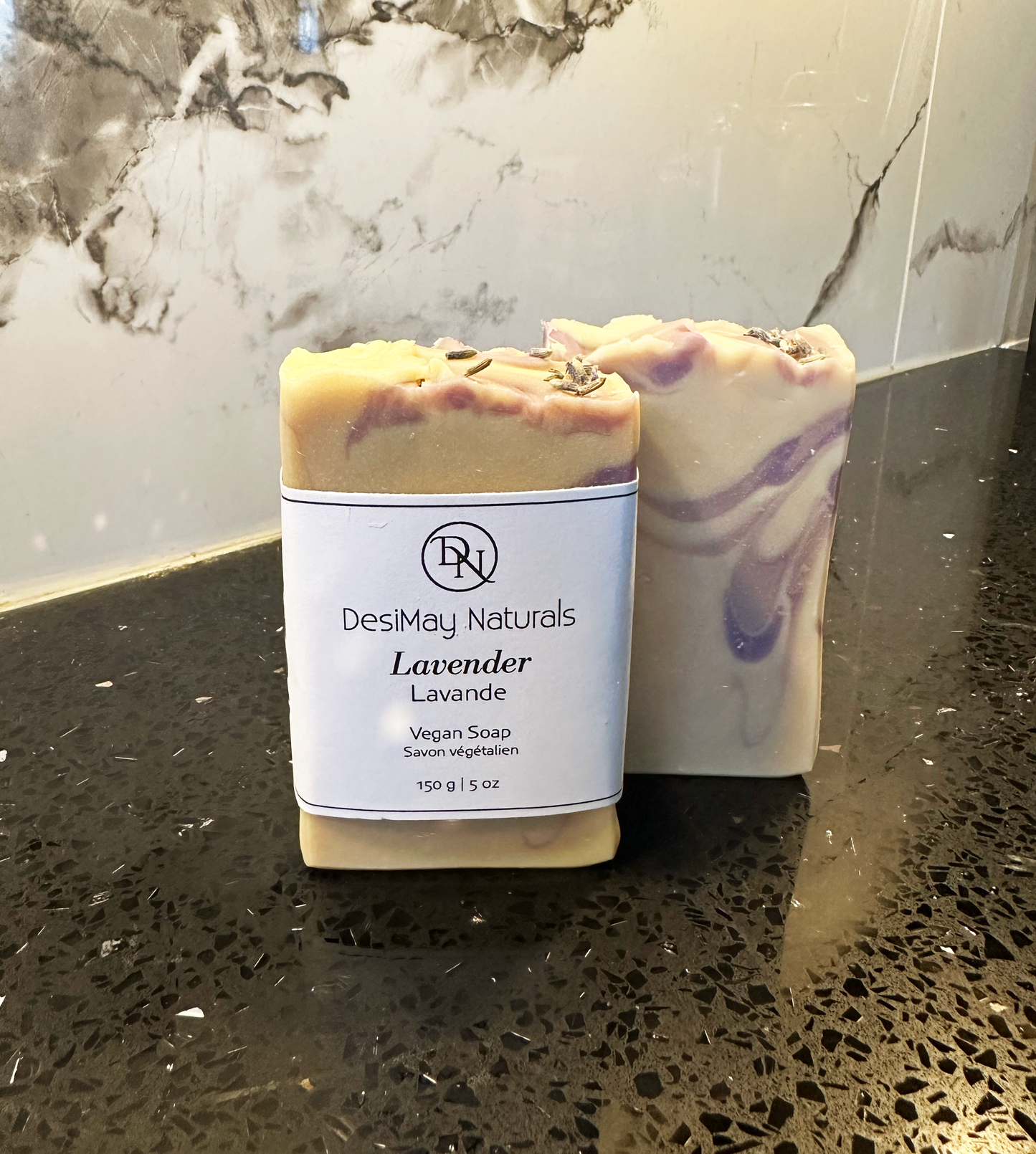 Lavender Vegan Shea & Cocoa Butter Soap Bar